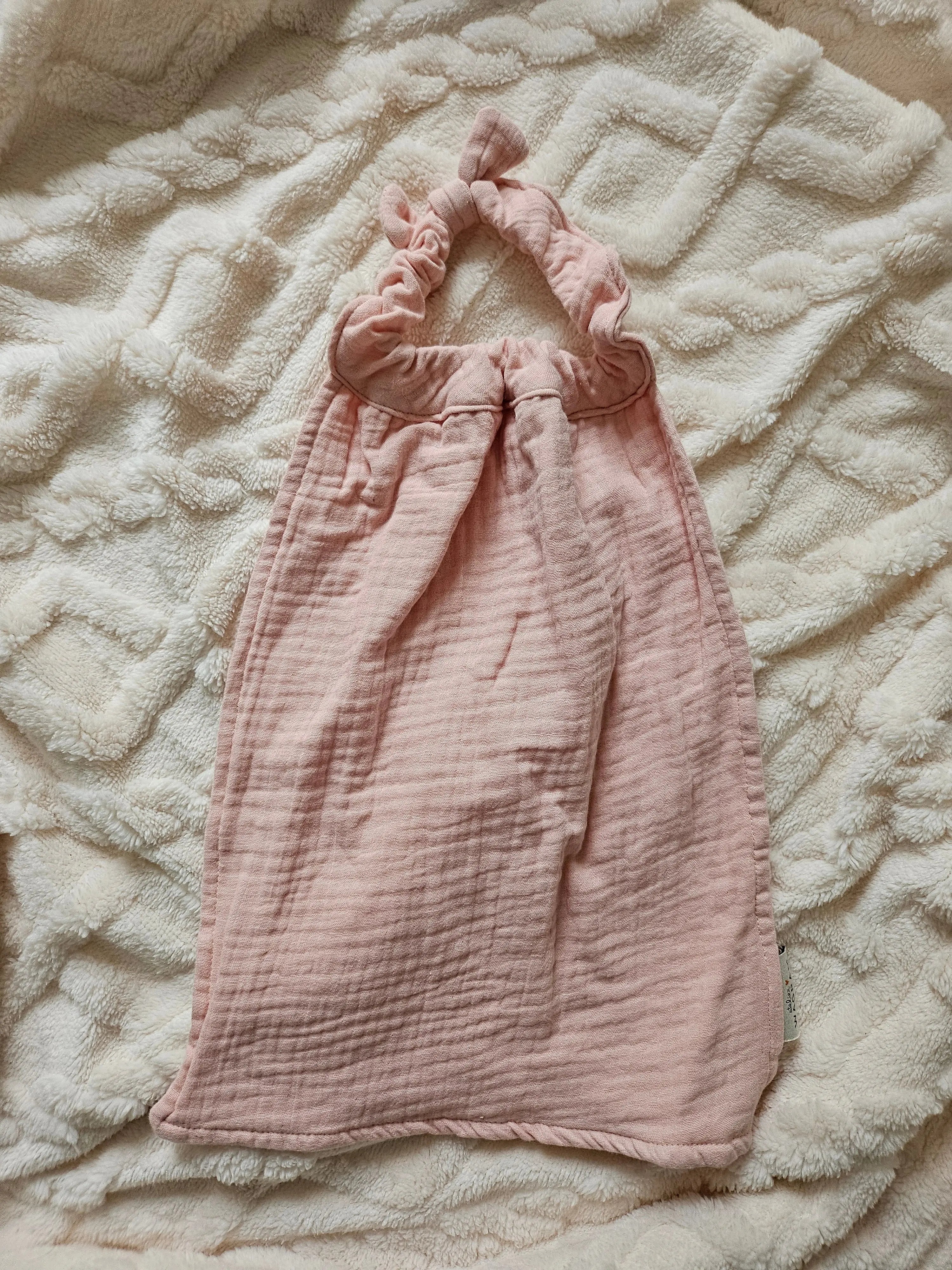 Serviette de cantine rose Atelier wagram