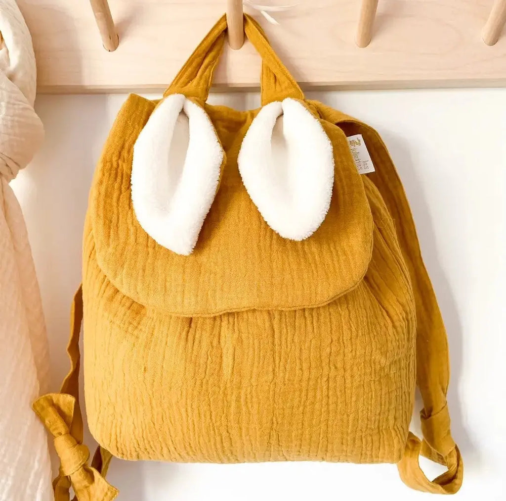 Sac à dos Lapinou caramel Les Juliettes Paris