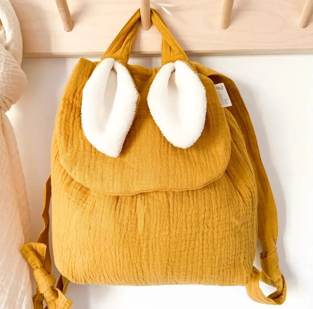 Sac à dos Lapinou caramel Les Juliettes Paris