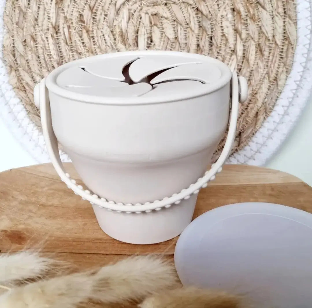 Gobelet à collation beige Rammelaartje