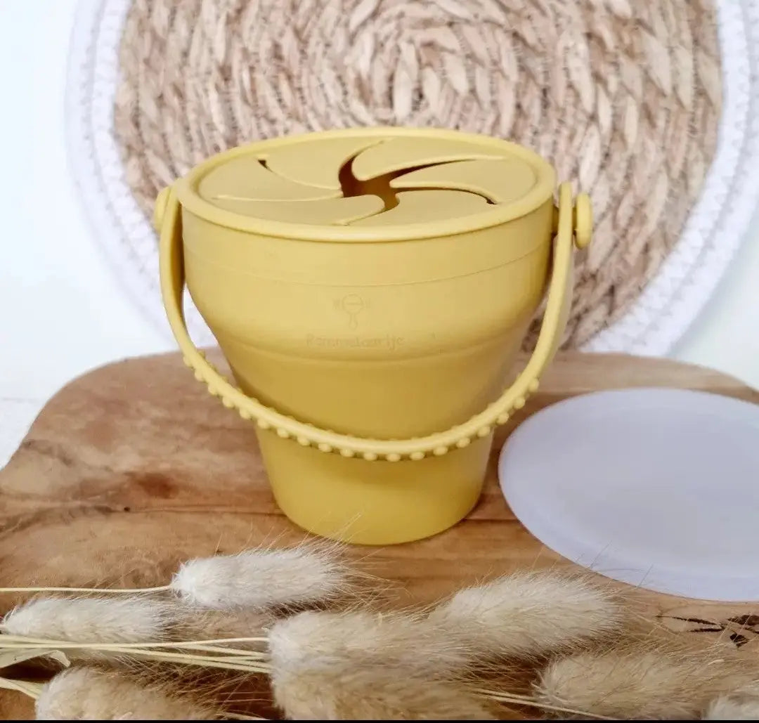 Gobelet à collation jaune Rammelaartje