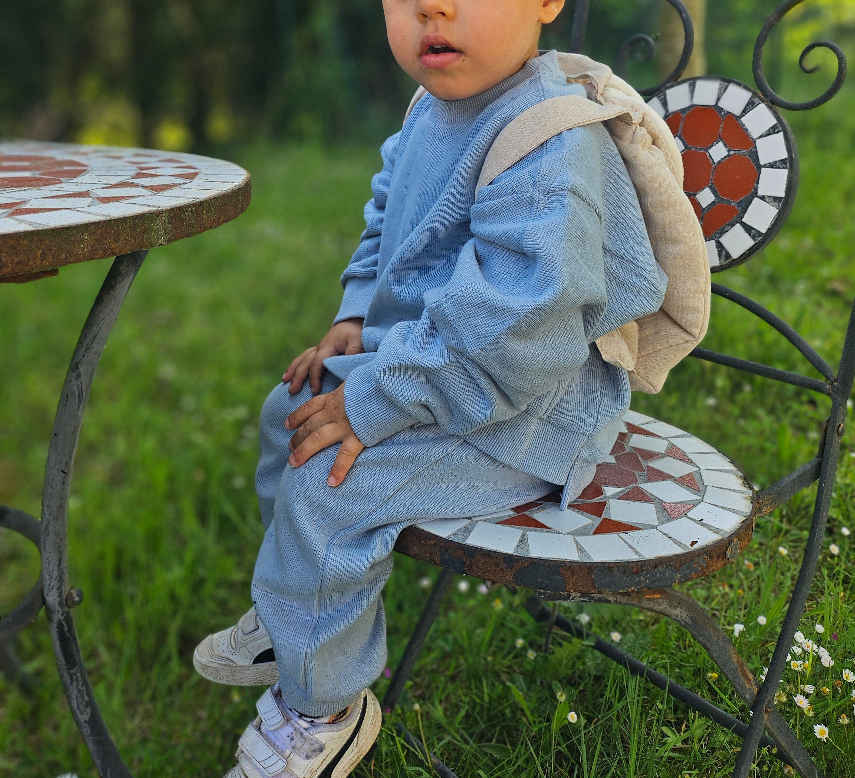 Survêtement Chloé Bleu Olivia kids