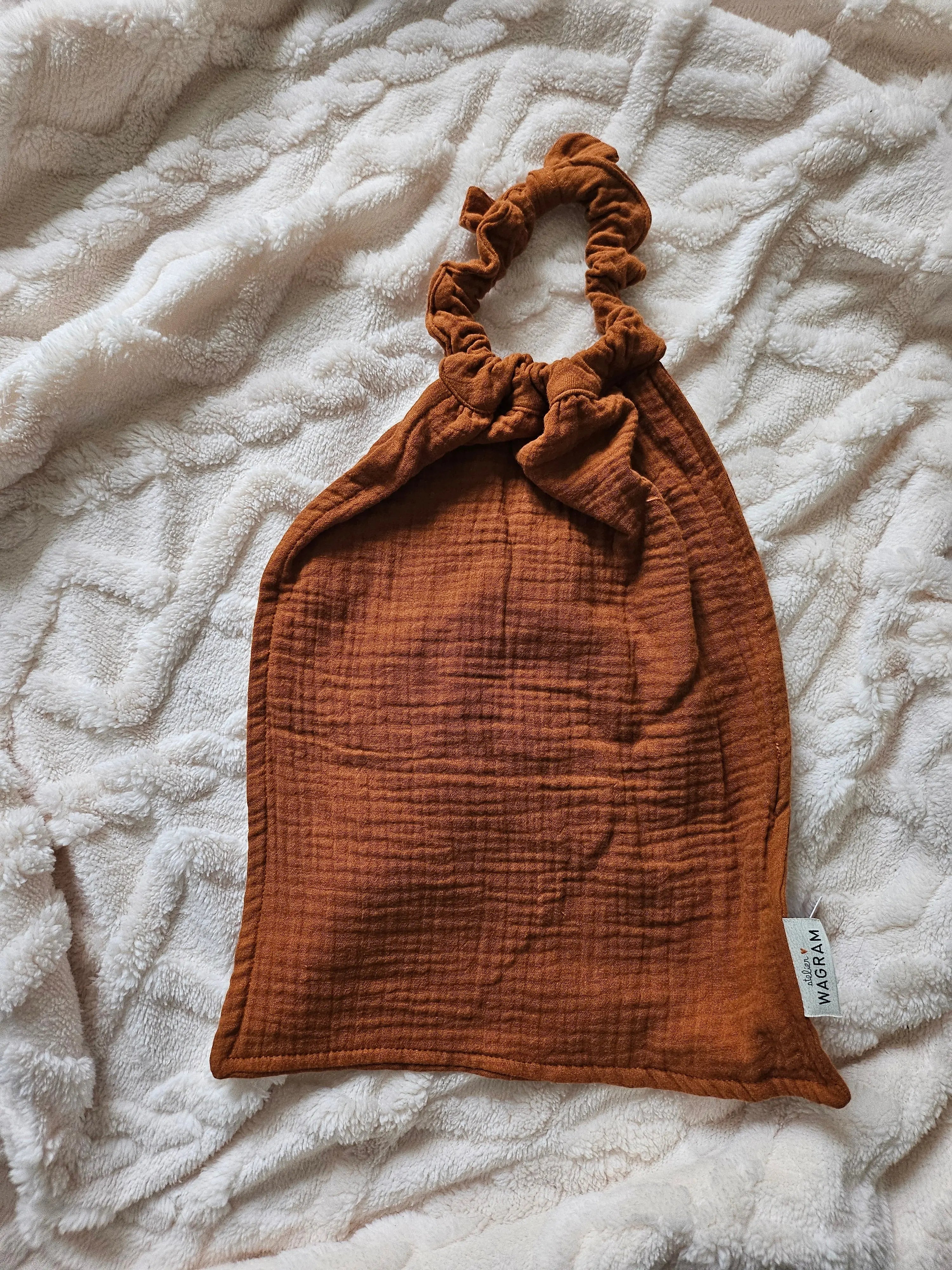 Serviette de cantine caramel Atelier wagram