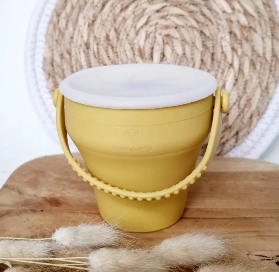 Gobelet à collation jaune Rammelaartje